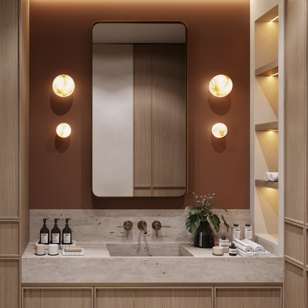 Настенный светильник ODEON LIGHT 6684/5CLA фото