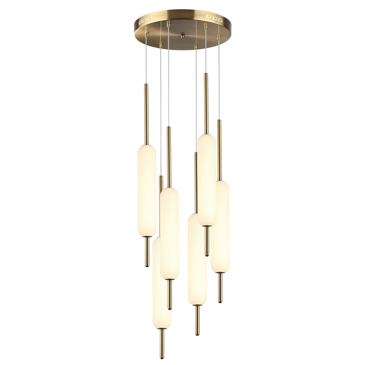 Подвесной светодиодный светильник Odeon Light Pendant Reeds 4794/72L фото