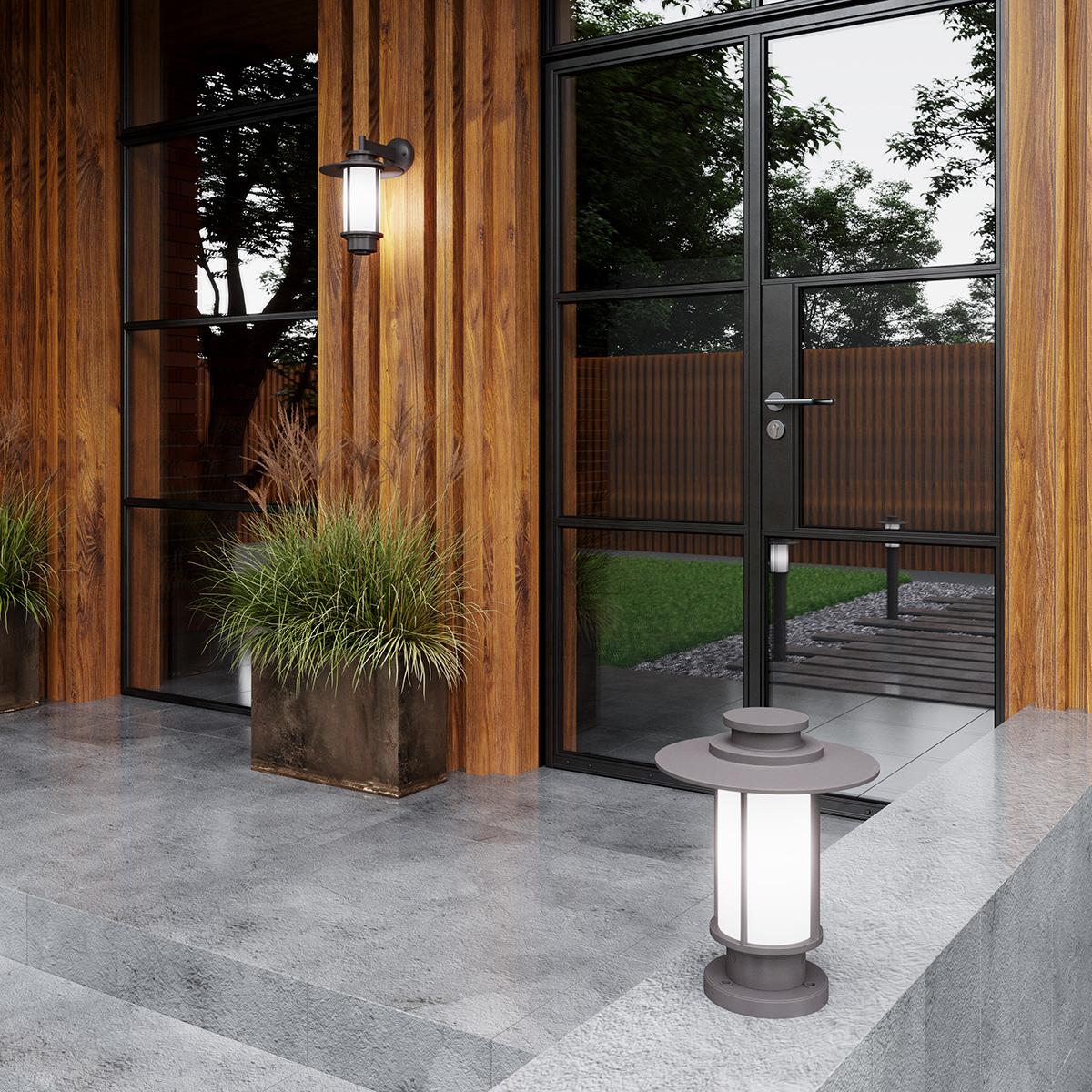 Уличный светильник Odeon Light Nature Mito 4047/1F фото