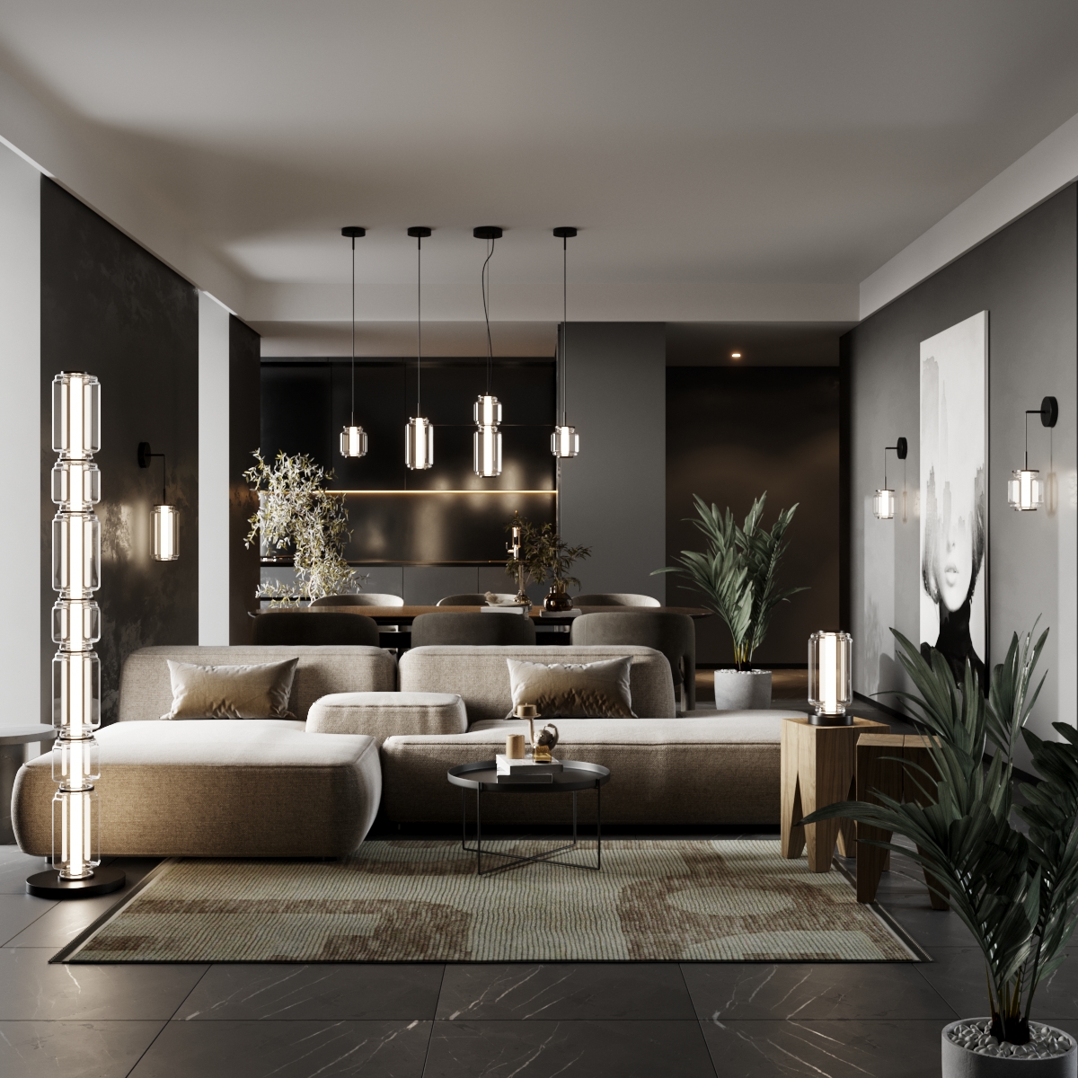 Подвесной светильник ODEON LIGHT 5409/5L фото