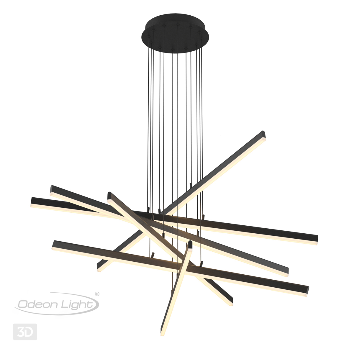 Подвесной светодиодный светильник Odeon Light L-vision Rudy 3890/96L фото