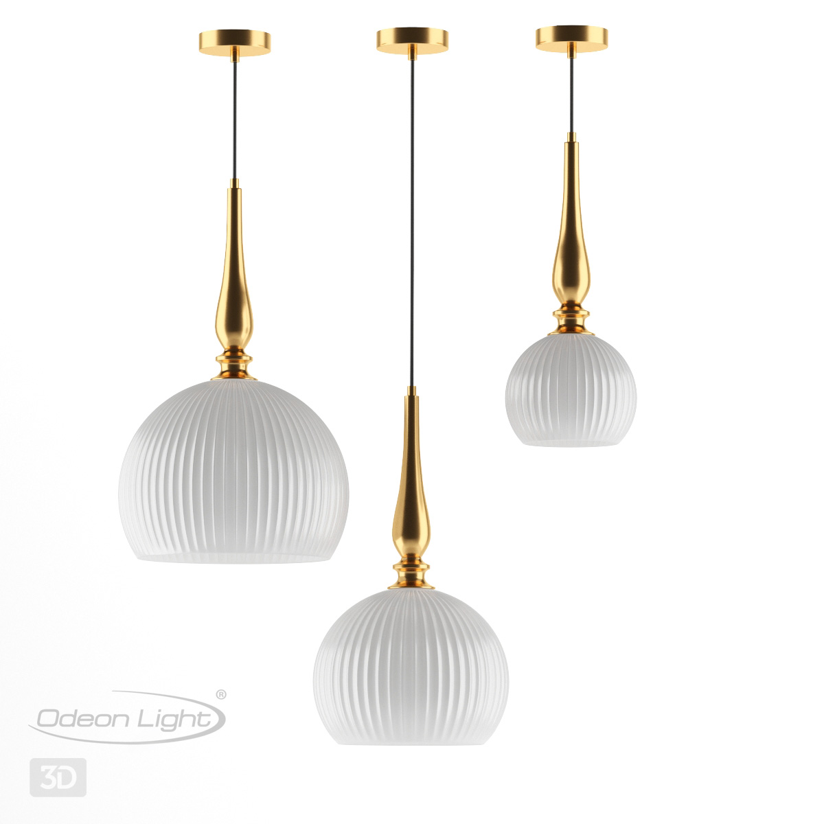 Подвесной светильник Odeon Light Pendant Runga 4766/1 фото