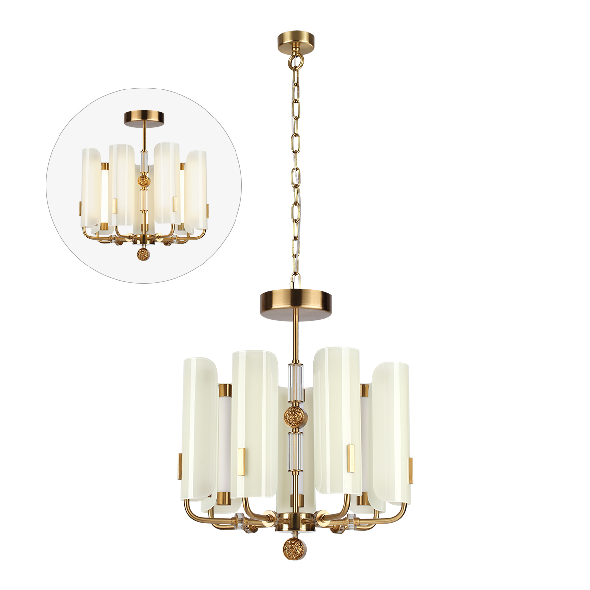 Подвесная люстра ODEON LIGHT EXCLUSIVE 5467/35L фото