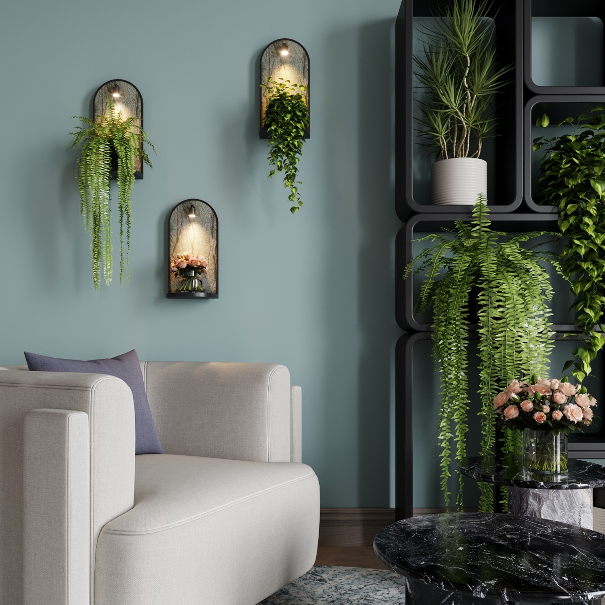 Настенный светильник ODEON LIGHT 7176/3WL фото