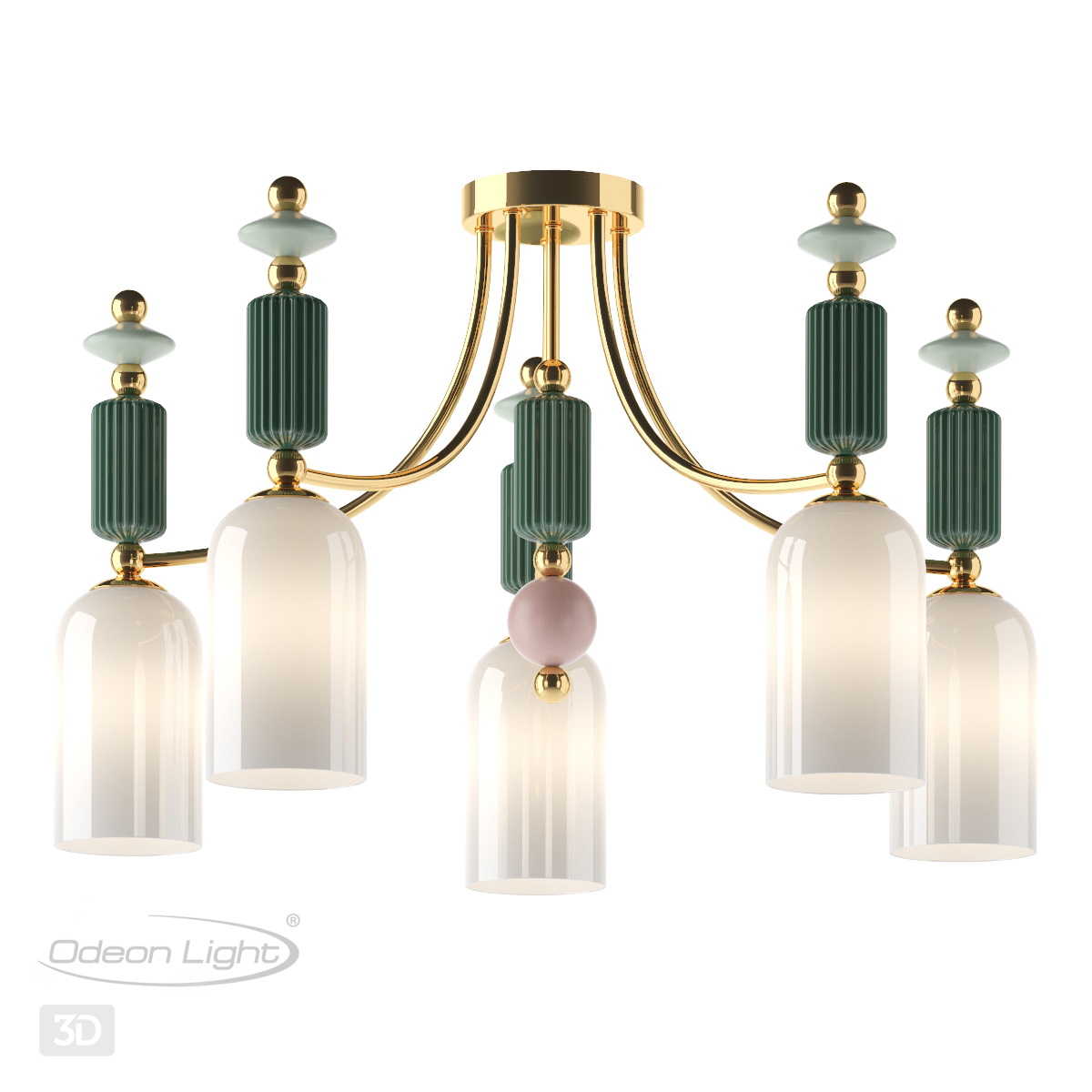 Потолочная люстра Odeon Light 4861/5C фото