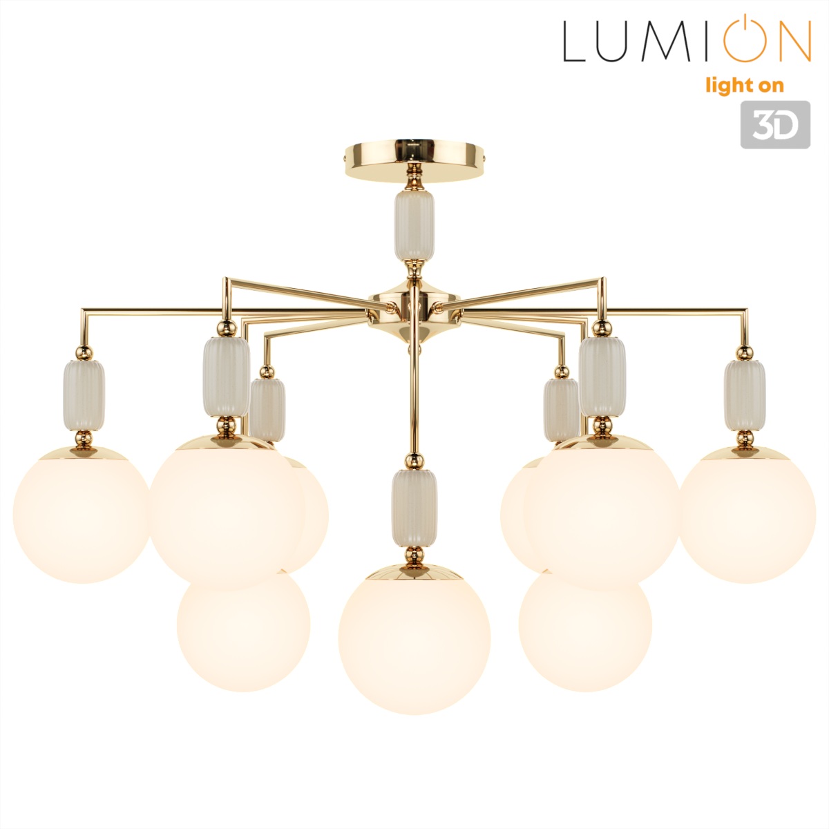Люстра потолочная LUMION 6580/9C фото