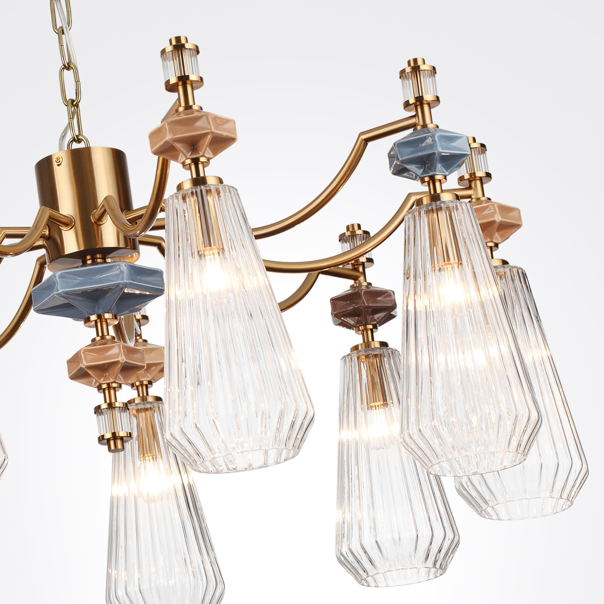 Подвесная люстра ODEON LIGHT EXCLUSIVE 5414/9 фото