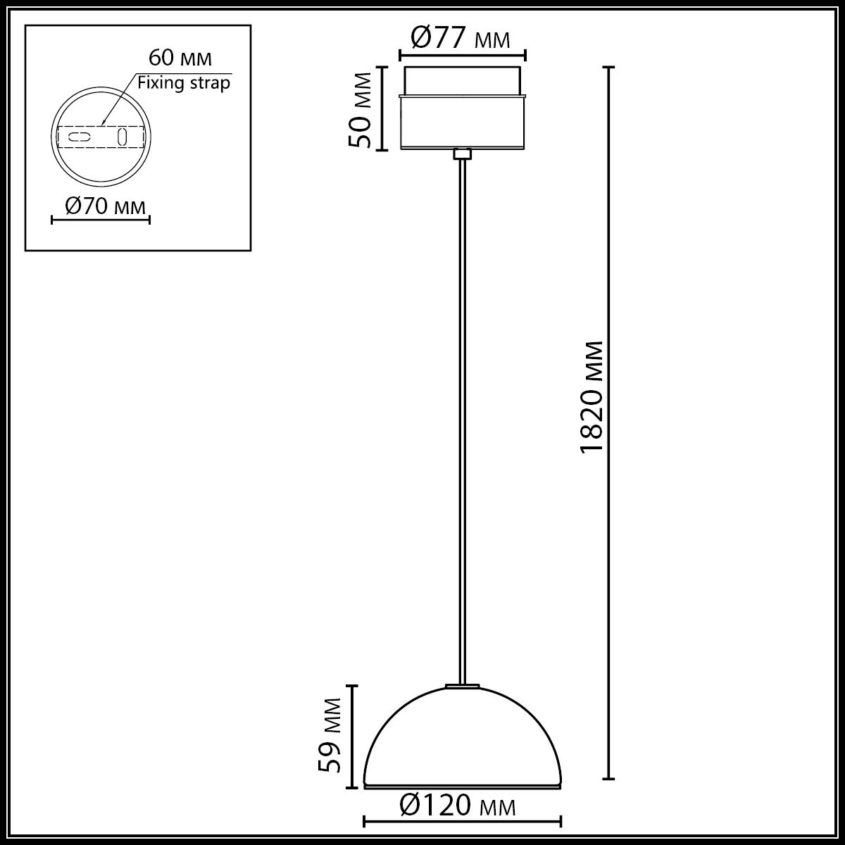 Подвесной светильник ODEON LIGHT EXCLUSIVE 5453/6L фото