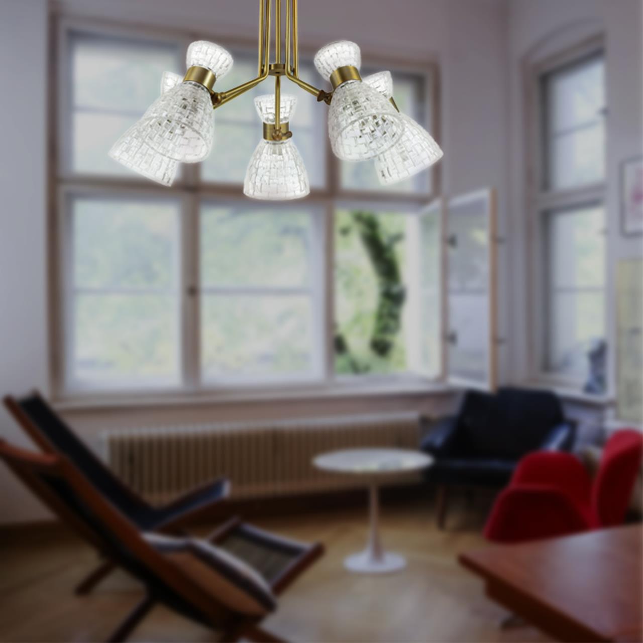 Потолочная люстра Lumion Comfi Jackie 3704/5C фото