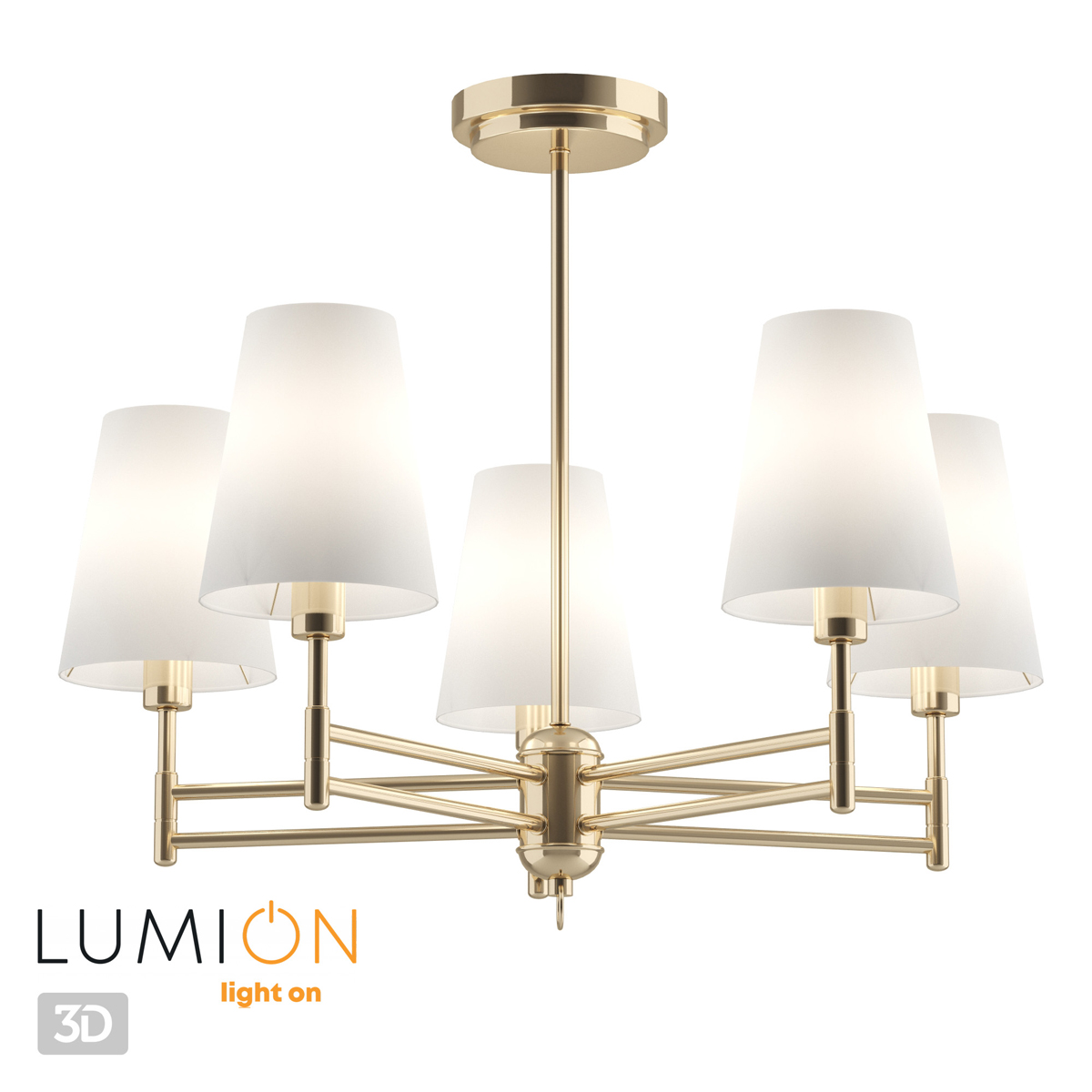 Подвесная люстра Lumion Neoclassi Doris 4436/5C фото