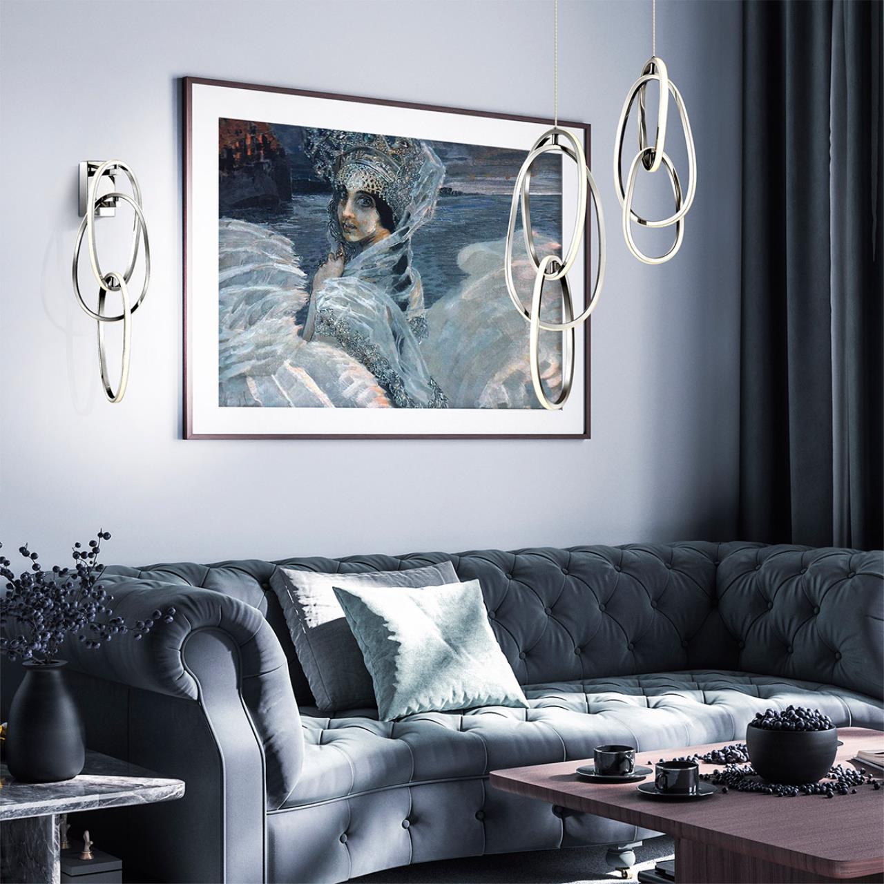 Настенный светильник Odeon Light L-vision Space 4891/33WL фото