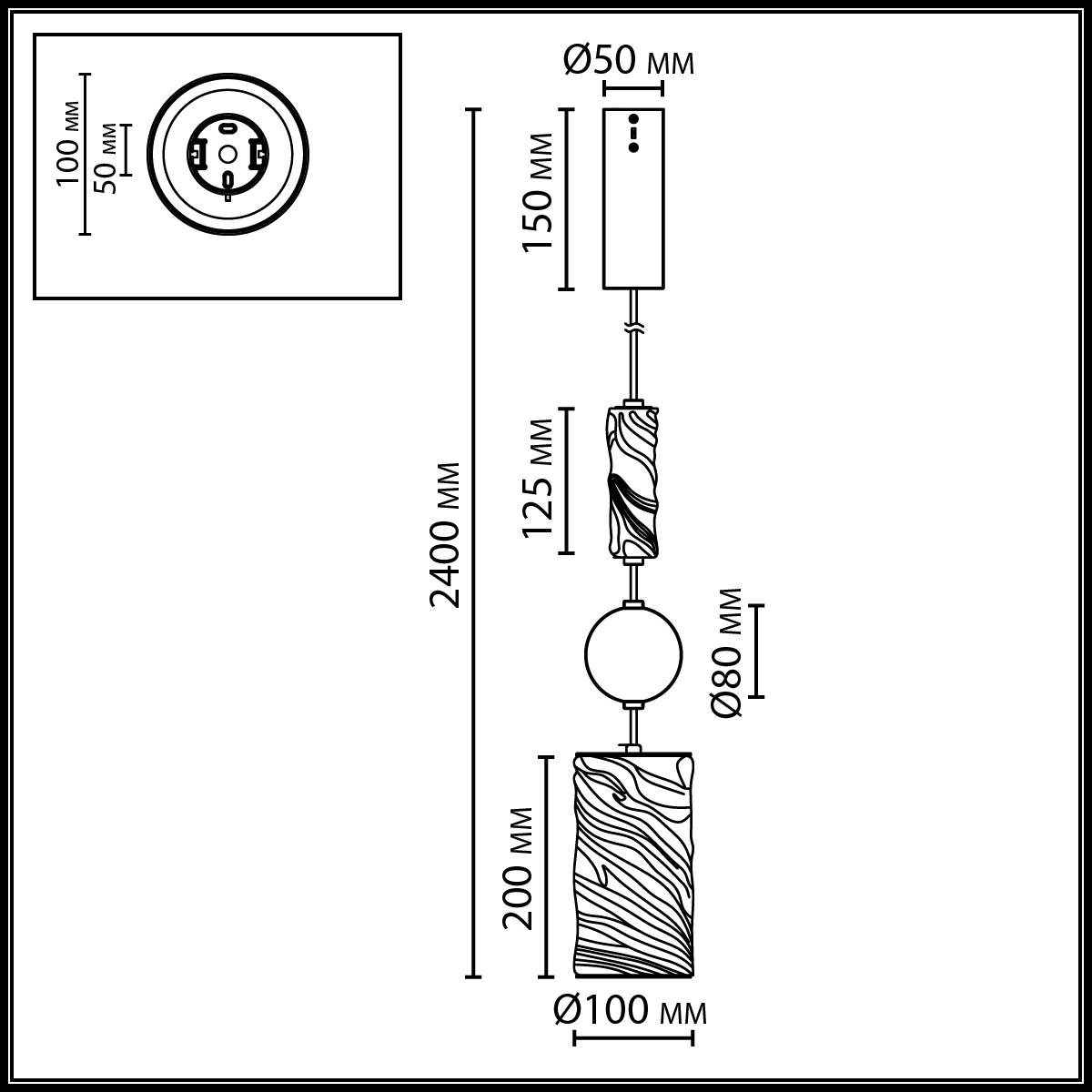 Подвесной светильник ODEON LIGHT EXCLUSIVE 5451/18LB фото