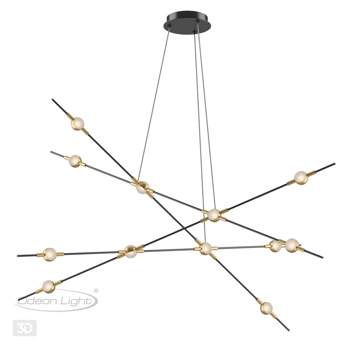 Подвесной светодиодный светильник Odeon Light L-vision Costella 3906/48L фото