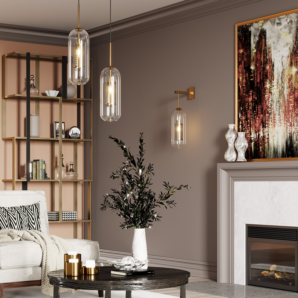 Подвесной светильник Odeon Light Pendant Clocky 4940/1 фото