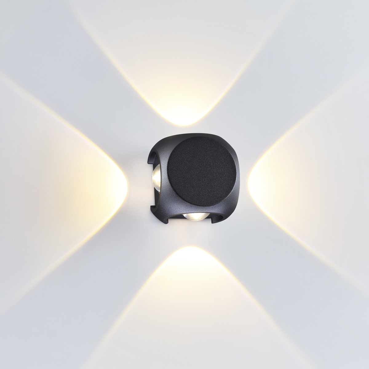 Уличный настенный светодиодный светильник Odeon Light Hightech Miko 4222/8WL фото