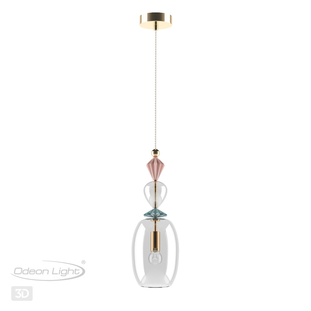 Подвесной светильник Odeon Light Classic Bizet 4855/1B фото