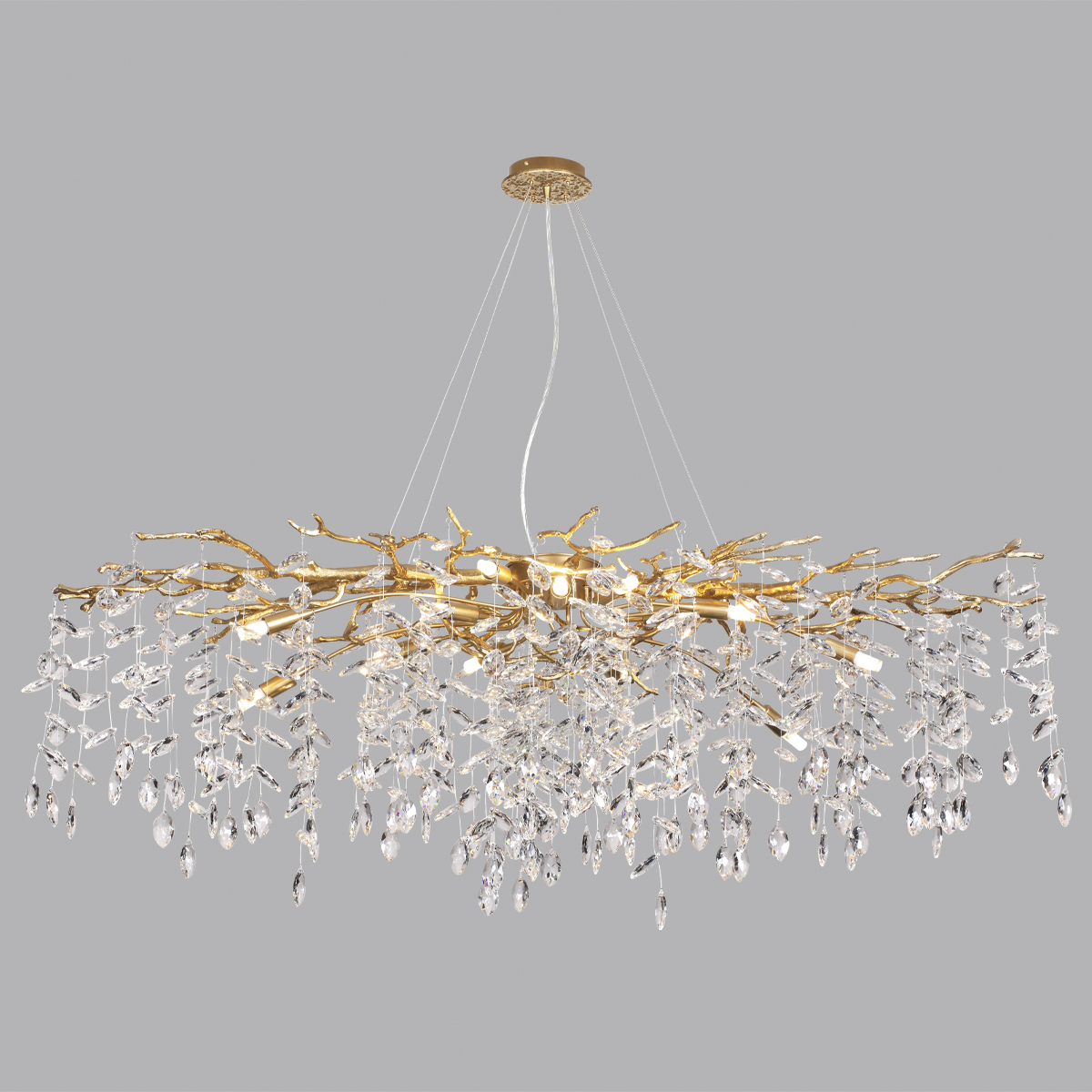 Каскадная люстра Odeon Light 4969/14 фото